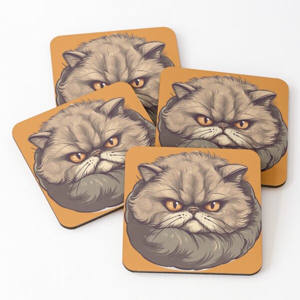 Item preview, Grumpy Scottish Fold Roundimal Character designed and sold by FiveBoysPixels.