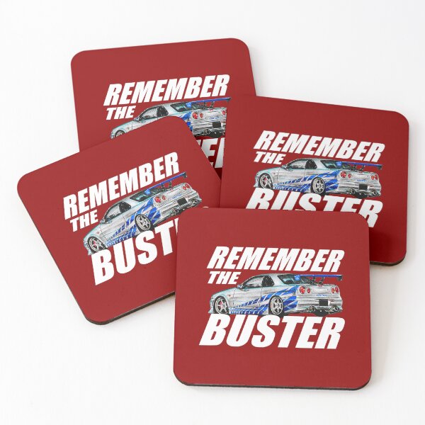 Item preview, Remember The Buster R34 Skyline  designed and sold by gweneresuter.