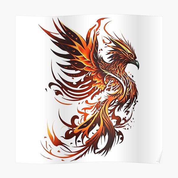 30 Phoenix Tattoos On Chest