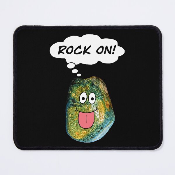 Item preview, ROCK ON! Funny Geologist Rockhound designed and sold by Laura Rucker - Cackling Chick.