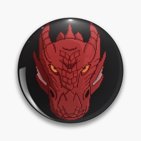 Item preview, Pixel Art Crimson Dragon designed and sold by PixelCarvel.