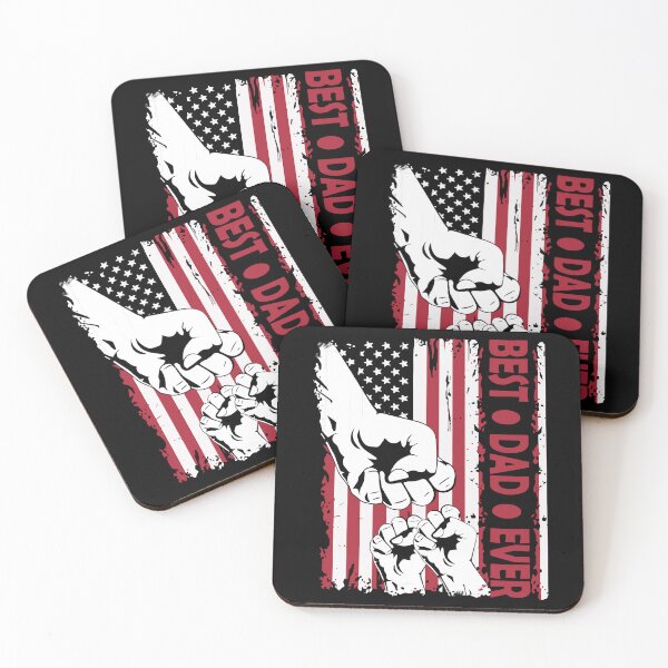 Item preview, Best Dad Ever - 2 Children Fist Bump - Gift for Dad - Great for Fathers Day designed and sold by ReapHavok.