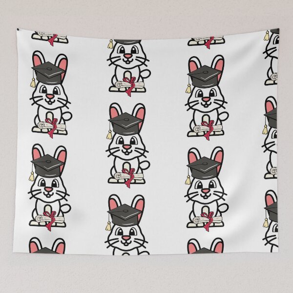 Item preview, Cute Rabbit is graduating designed and sold by Pet Station.