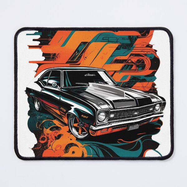 Item preview, Powerful Muscle Car, 1968 designed and sold by MVDigitalArt.