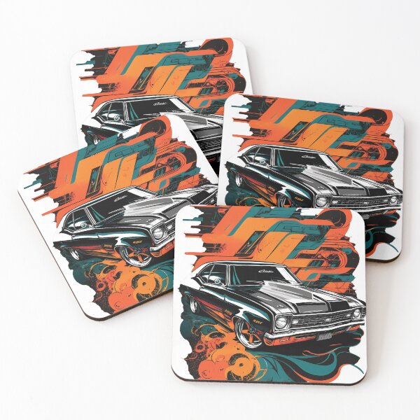 Item preview, Powerful Muscle Car, 1968 designed and sold by MVDigitalArt.