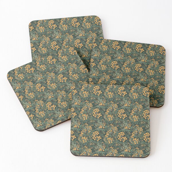 Item preview, Australian acacia flower pattern  designed and sold by florallover444.