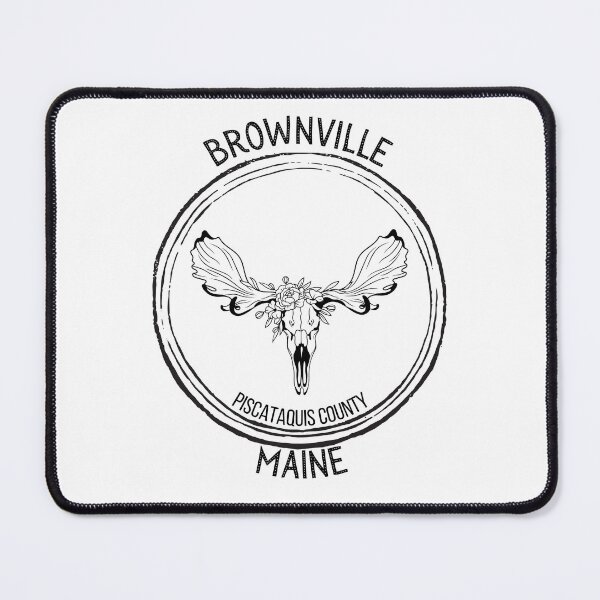 Item preview, Brownville Maine Moose Skull designed and sold by Ashley Gagnon.