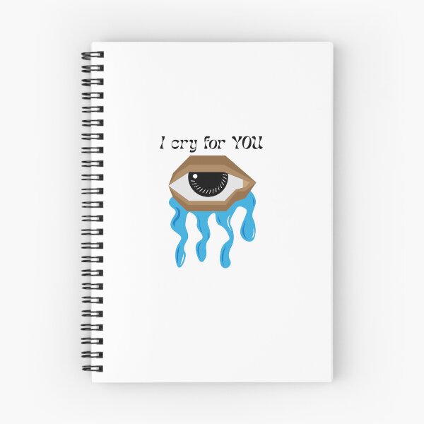 Item preview, drawing illustrator art one eyes crying simple brown color designed and sold by Anaqiuz.