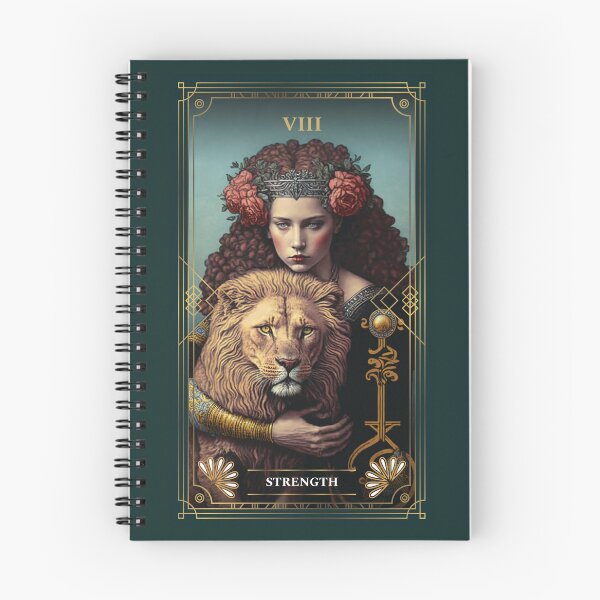 Item preview, Strength VIII Tarot Card Major Arcana designed and sold by Arcane-Arts.