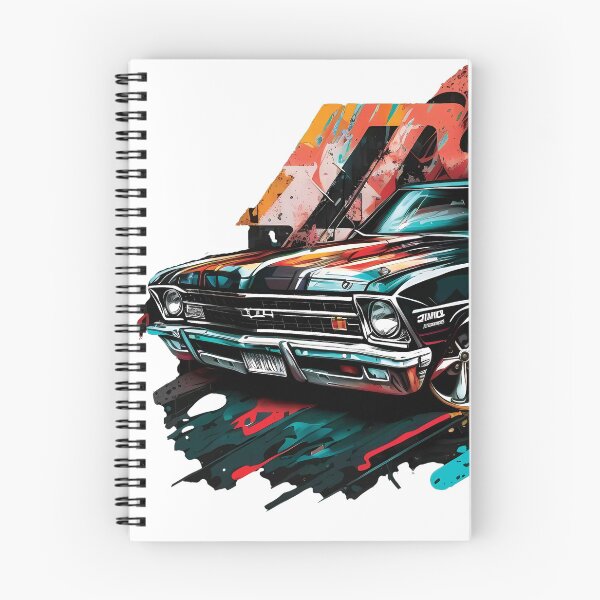 Item preview, Aggressive Muscle Car, 1968 designed and sold by MVDigitalArt.