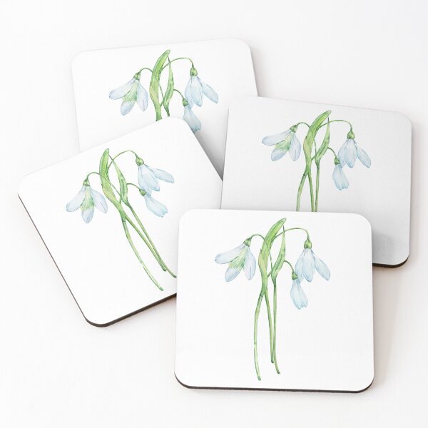 Item preview, January Birth Month Flower Snowdrop designed and sold by SvetlanaArt.