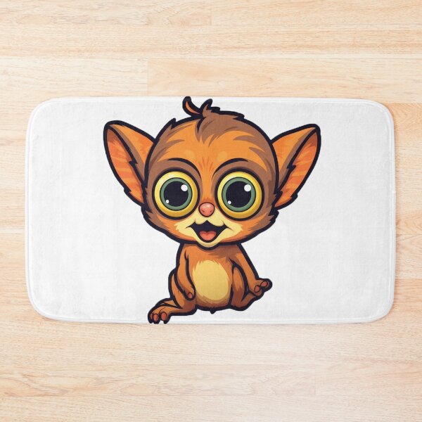Item preview, Cute cartoon lemur designed and sold by Stickermagician.