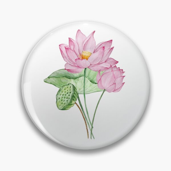 Item preview, July Birth Month Flower Water Lilly designed and sold by SvetlanaArt.