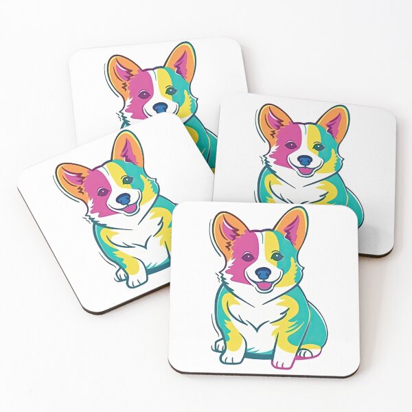Item preview, Cute Corgi Breed Graphic artwork - Fun & Quirky Cmasterpieceoon Vector for Dog Lovers by Corgi Love Boutique designed and sold by DooodleGod.
