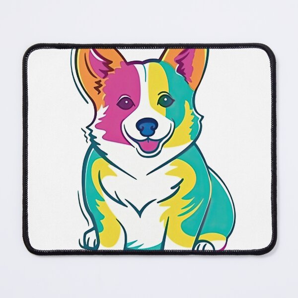 Item preview, Cute Corgi Breed Graphic artwork - Fun & Quirky Cmasterpieceoon Vector for Dog Lovers by Corgi Love Boutique designed and sold by DooodleGod.