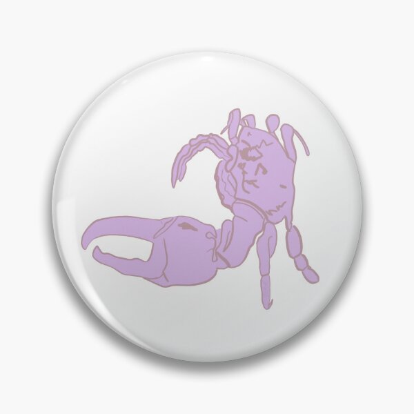 Item preview, Sand Fiddler Crab in Purple Pastel designed and sold by Guardian Graphics.