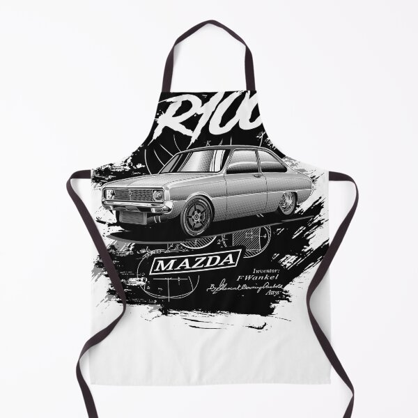 Item preview, Silver R100 Retro Vintage Mazda Rotary Powered Wankel JDM designed and sold by dragphotos.