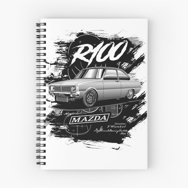 Item preview, Silver R100 Retro Vintage Mazda Rotary Powered Wankel JDM designed and sold by dragphotos.