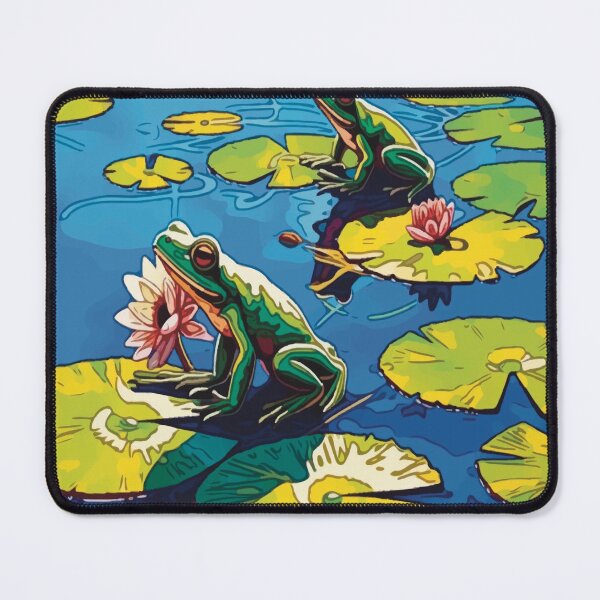 Item preview, Frogs on pad designed and sold by randynash.