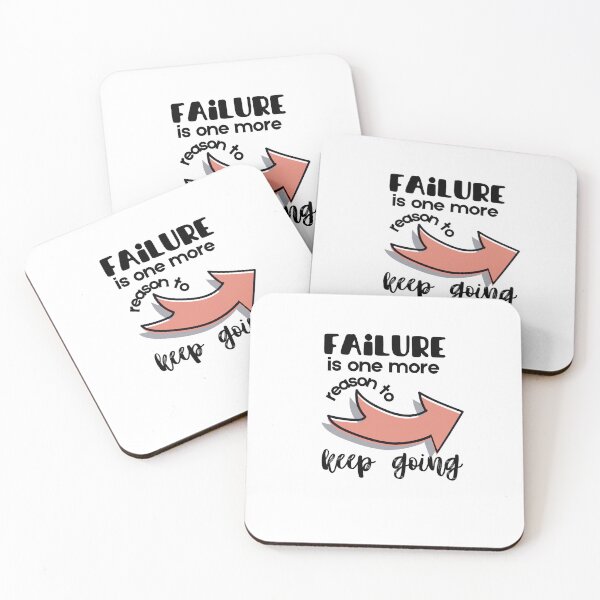 Item preview, Failure is one more reason to keep going designed and sold by tinytwist.