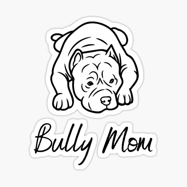 Item preview, American Bully Dog Mom designed and sold by ttntt.