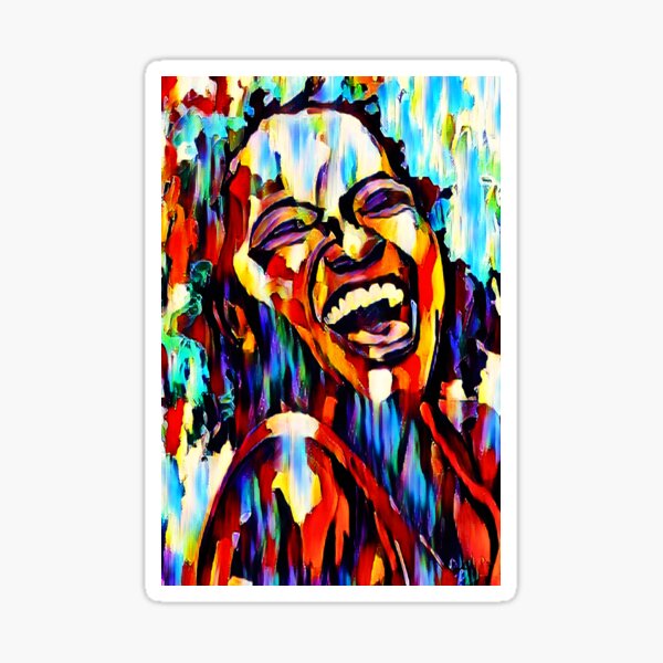 Farblos Sticker