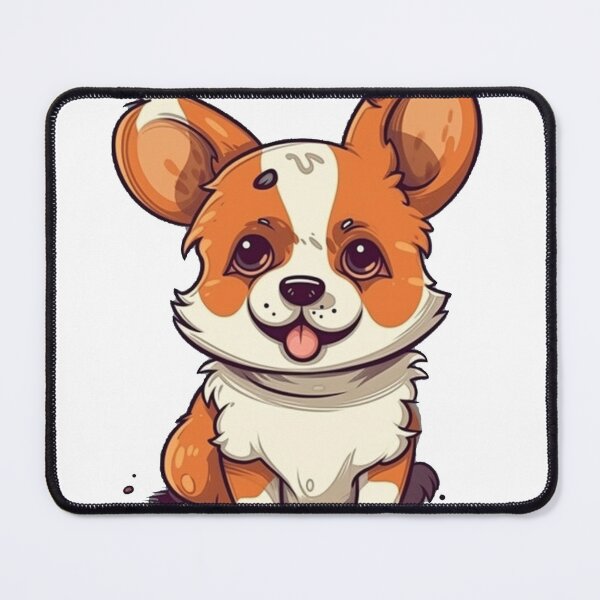 Item preview, Corgi Cartoon Artwork - Cute Hand-drawn Welsh Dog Illustration designed and sold by DooodleGod.