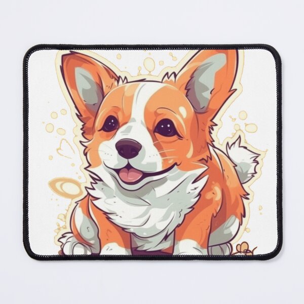 Artikelvorschau, Fun and Quirky Illustrations for Welsh Corgi entworfen und verkauft von DooodleGod.