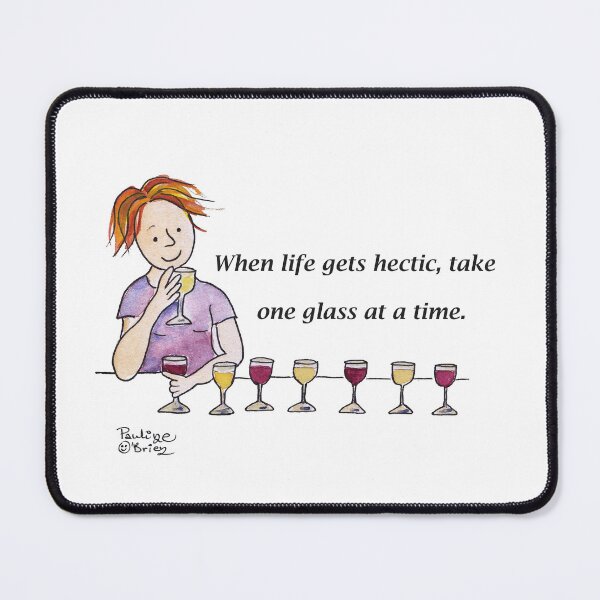 Item preview, When life gets hectic designed and sold by Pauline O'Brien.