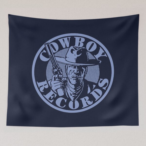 Item preview, Cowboy Records (Blue Logo) designed and sold by Subliminal-Cuts.
