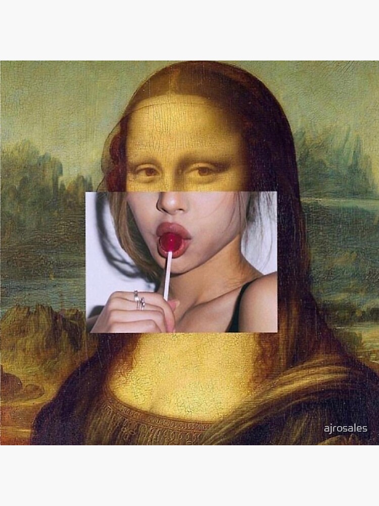 Thumbnail 3 of 3, Sticker, Gioconda designed and sold by ajrosales.