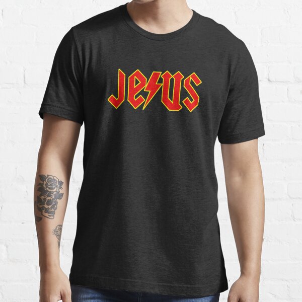 jesus ac dc shirt