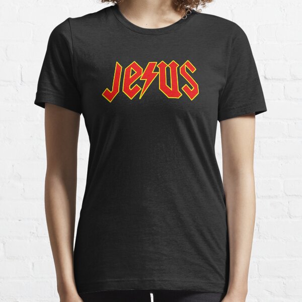 jesus ac dc shirt