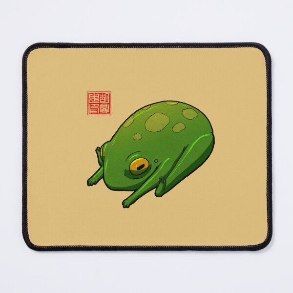 Item preview, Yoga Frog Seated Forward Bend designed and sold by DingHuArt.