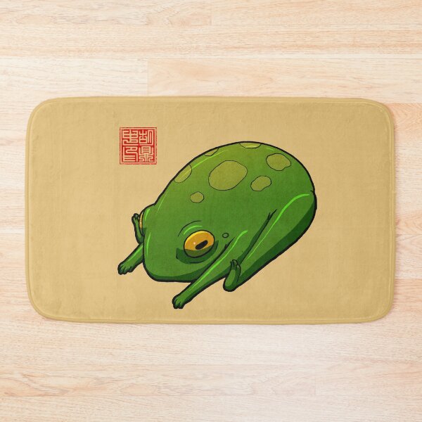 Item preview, Yoga Frog Seated Forward Bend designed and sold by DingHuArt.
