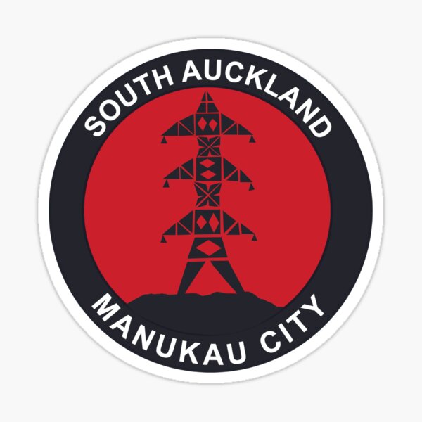 Manukau City South Auckland Sticker