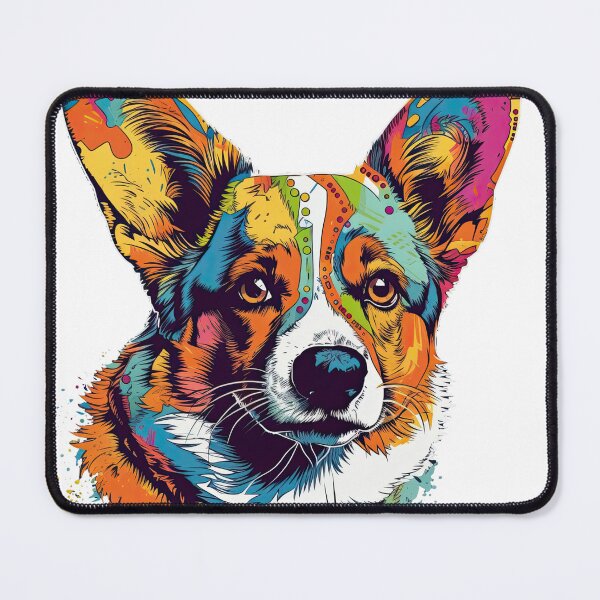 Item preview, Corgi Pop masterpiece Decor for Loyal Companions Home: Charming & Amusing artworks in Eye-Catching Colors designed and sold by DooodleGod.