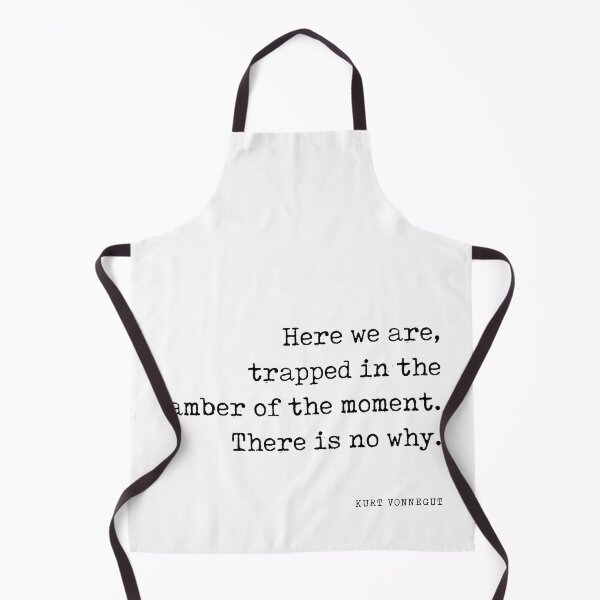 Item preview, Trapped in the amber of the moment - Kurt Vonnegut Quote - Literature - Typewriter Print designed and sold by Studio Grafiikka.