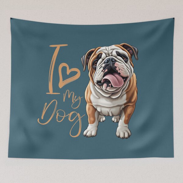 Item preview, Unleash the Paw-some Power with This Epic American Bulldog Illustration —Guaranteed to Turn Heads!" designed and sold by The Willow Of  Rain City.