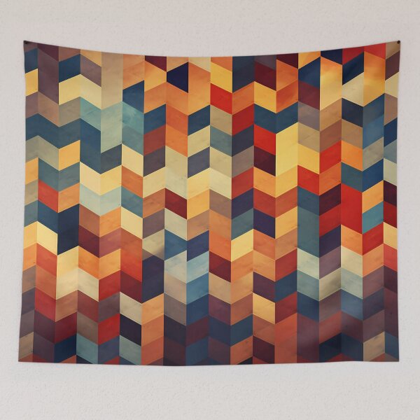 Item preview, 3D Geometric Cube Pattern designed and sold by SweetWhiskers.