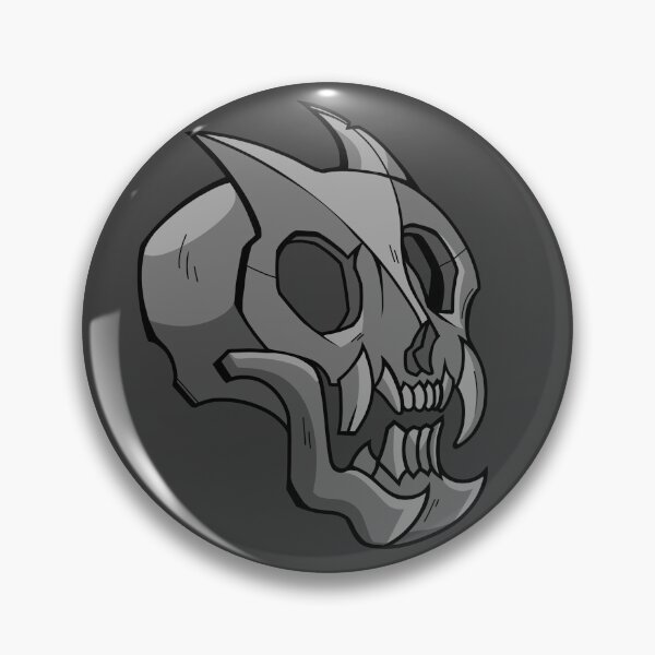 Item preview, Demon Skull - clean v designed and sold by RivendellsArt.