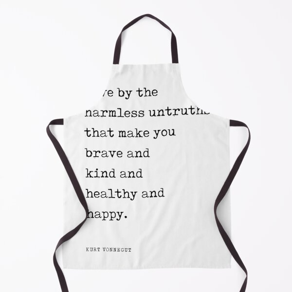 Item preview, Live by the harmless untruths - Kurt Vonnegut Quote - Literature - Typewriter Print designed and sold by Studio Grafiikka.