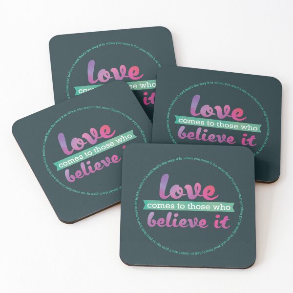 Artikelvorschau, Love comes to those who believe it (That's The Way It Is) - &Juliet/Celine Dion entworfen und verkauft von sweetlaughowl.