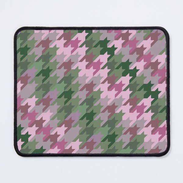 Item preview, Houndstooth: Pink and Green designed and sold by Aakheperure.