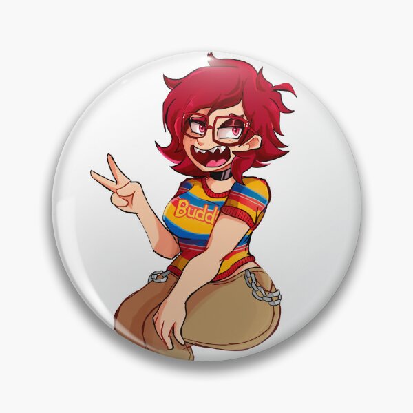 Item preview, Redhead cute girl shark teeth Gemina designed and sold by Markylv.