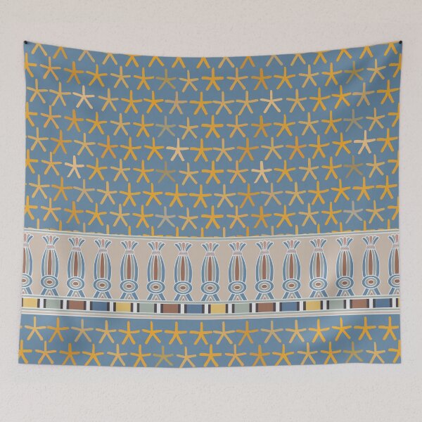 Item preview, Kheker frieze and Imperishable stars (Hatshepsut) designed and sold by Aakheperure.