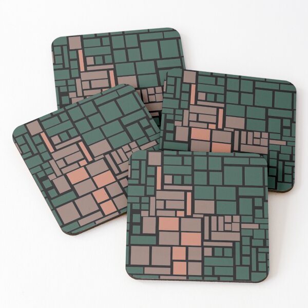 Item preview, green square designed and sold by MazieColins.