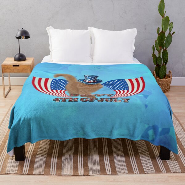 Item preview, Happy 4th of July with cute cat designed and sold by nicky2342.