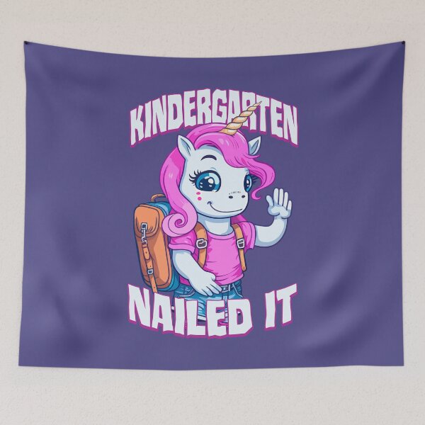 Item preview, Kindergarten Nailed It Funny Happy Unicorn Girl Graduation designed and sold by GrandeDuc.