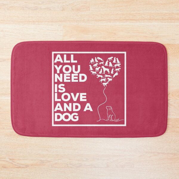 Item preview, All You Need is Love and a Dog designed and sold by Bitchien.